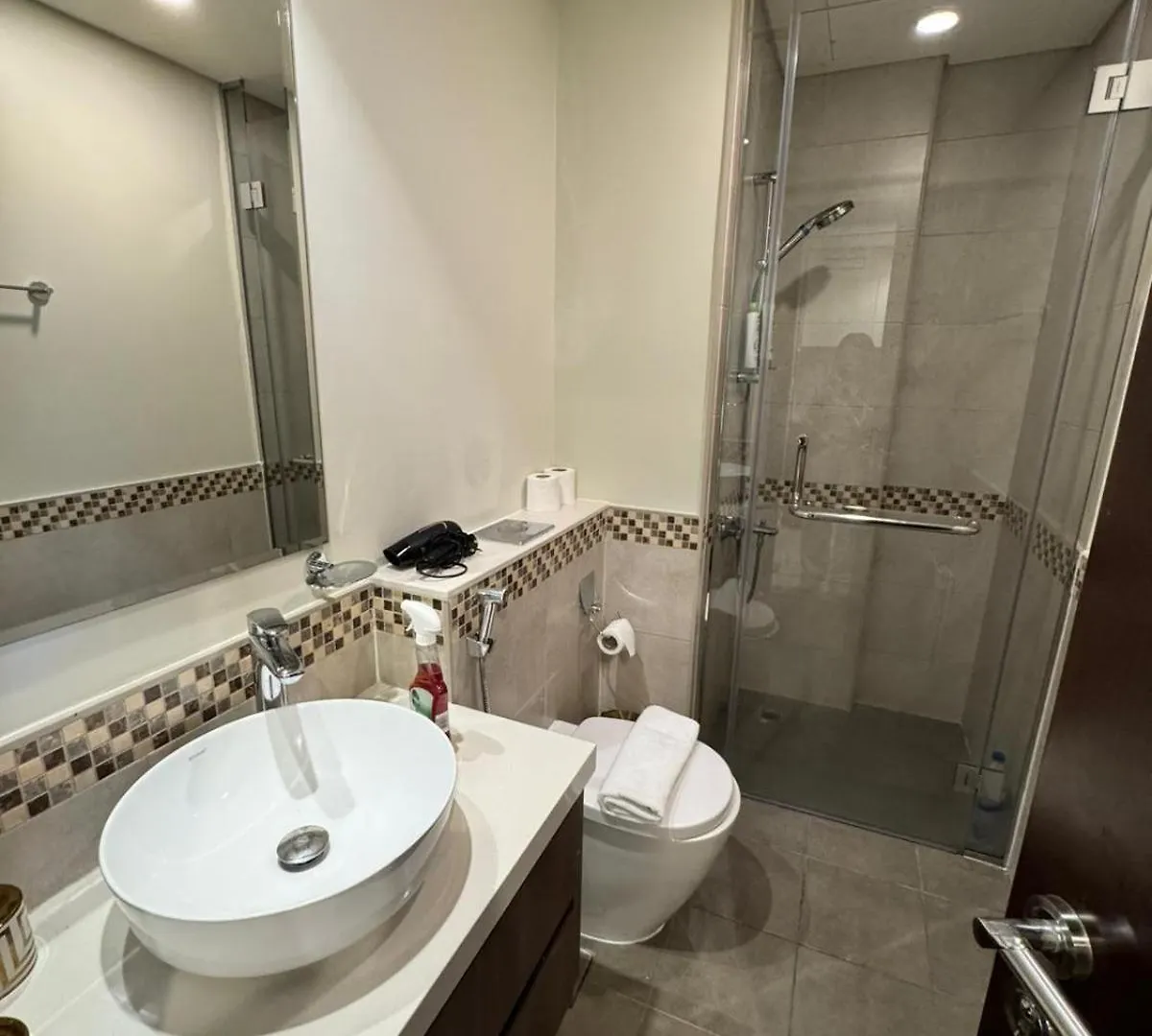 Chic 1-Bedroom Retreat With Stunning Canal View Near Burj Khalifa & Business Bay Dubai Apartment