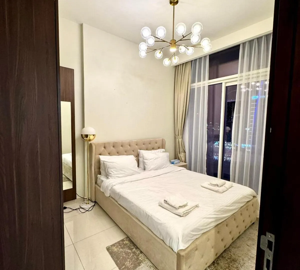 Chic 1-Bedroom Retreat With Stunning Canal View Near Burj Khalifa & Business Bay Dubai