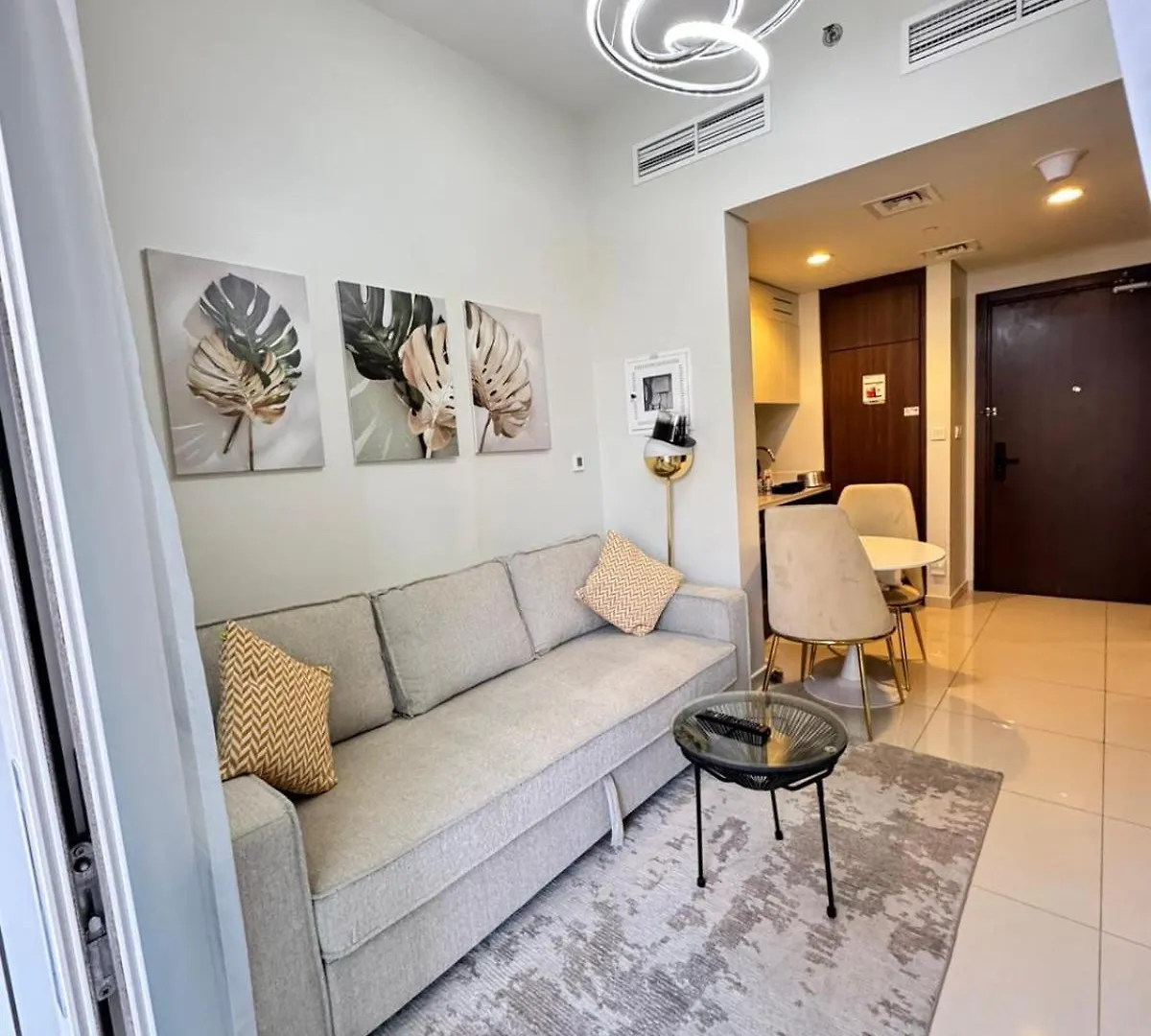 Chic 1-Bedroom Retreat With Stunning Canal View Near Burj Khalifa & Business Bay Dubai