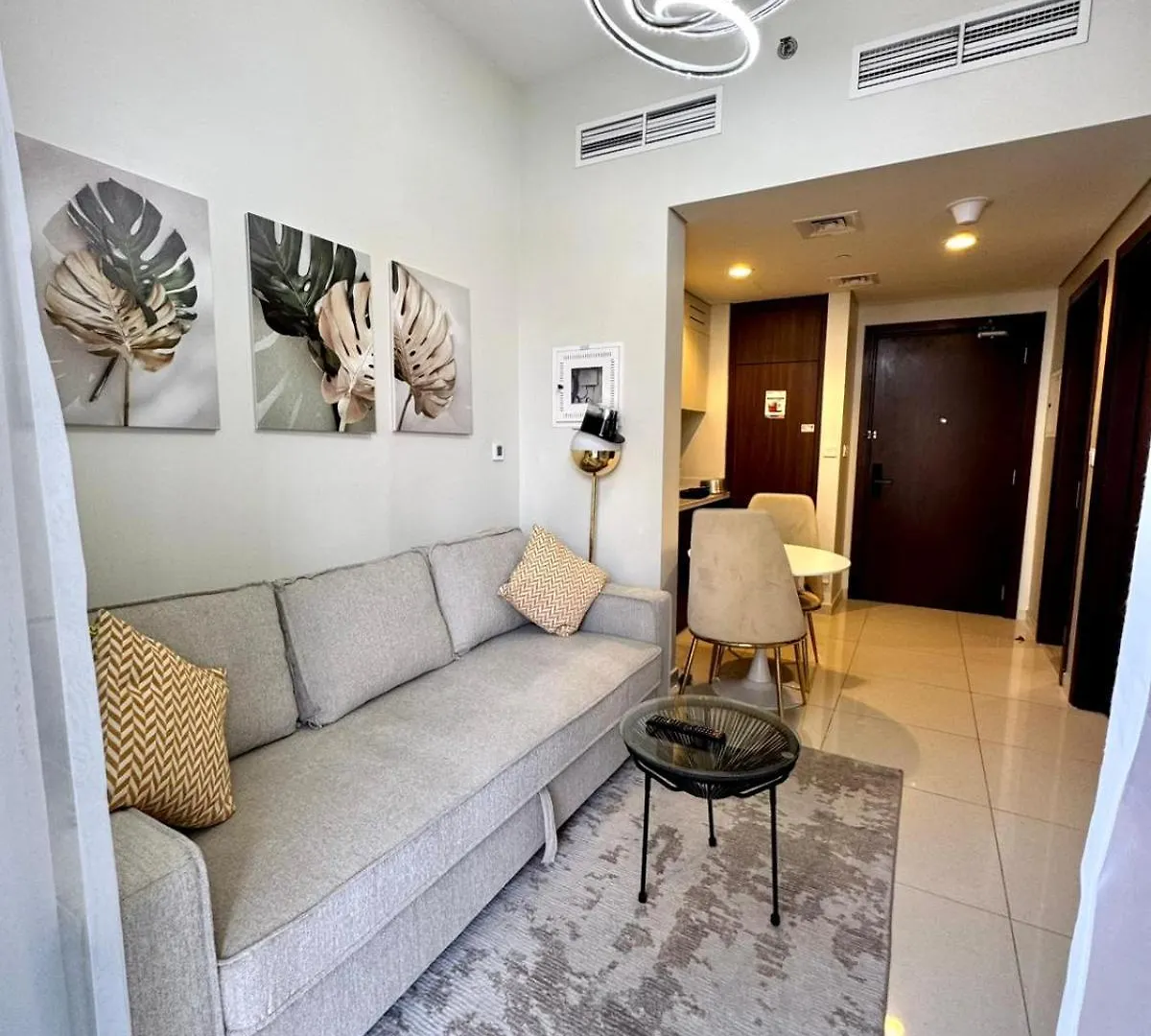 Chic 1-Bedroom Retreat With Stunning Canal View Near Burj Khalifa & Business Bay Dubai