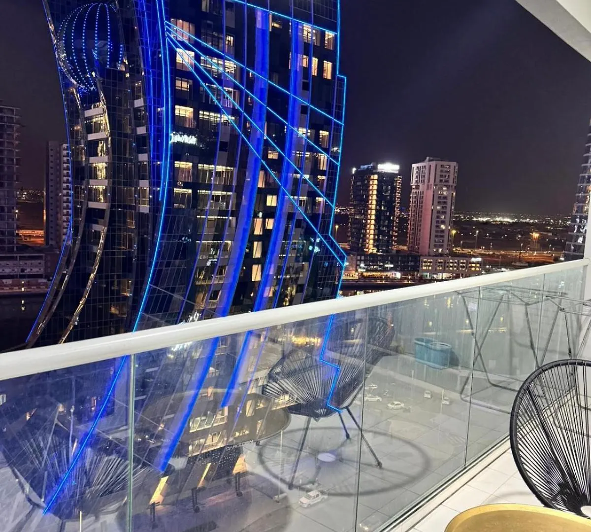 Chic 1-Bedroom Retreat With Stunning Canal View Near Burj Khalifa & Business Bay Dubai
